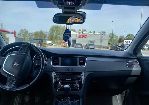 Peugeot 508 cena 38000 przebieg: 175326, rok produkcji 2017 z Kolno małe 137